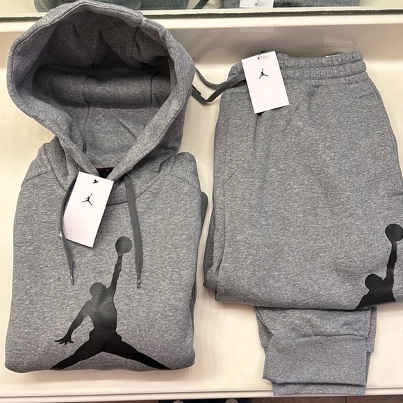Jordan Mens Tracksuit set Joggers Hoodie - Picture 10 of 10